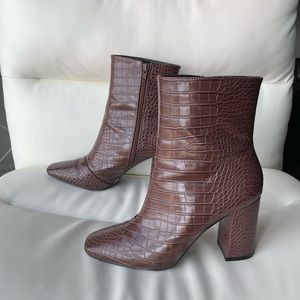 Block Heel Booties